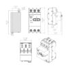 Disjuntor Motor Weg AZ MPW40-3-U016 - 10 a 16A