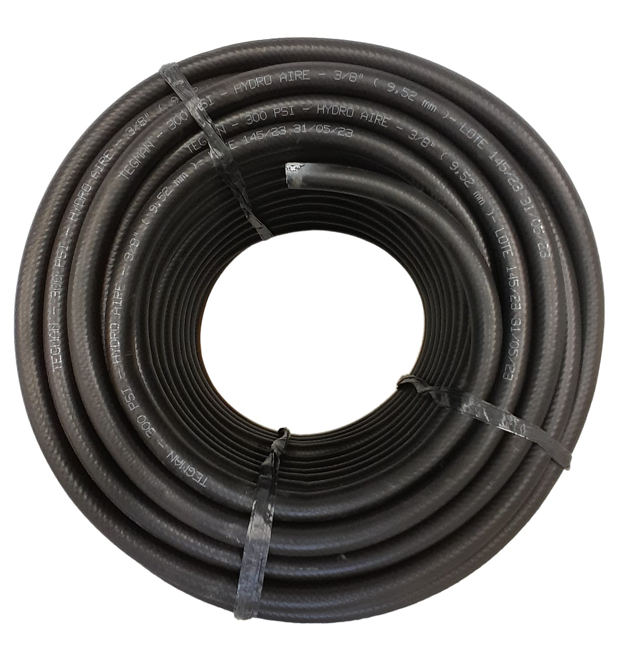 Mangueira Para Compressor Ar Comprimido De 3/8 300psi 25mts