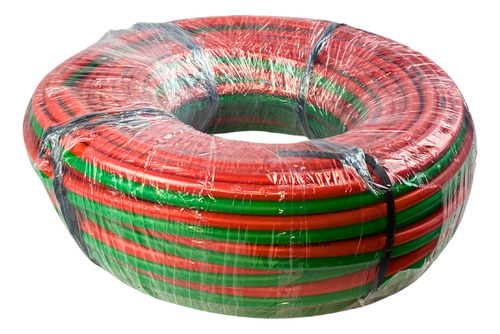 30 Metros Mangueira Solda Dupla 5/16 300psi Para Maçarico