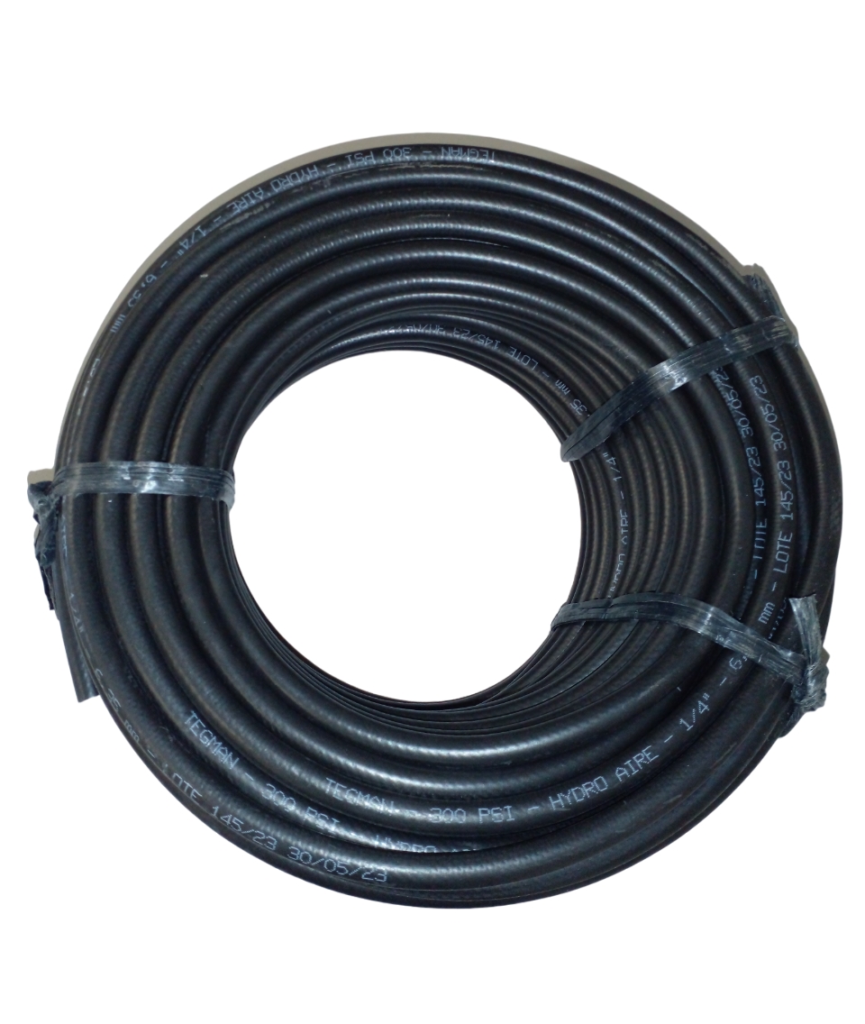 20 Metros Mangueira Para Compressor Ar Comprimido 1/4 300psi
