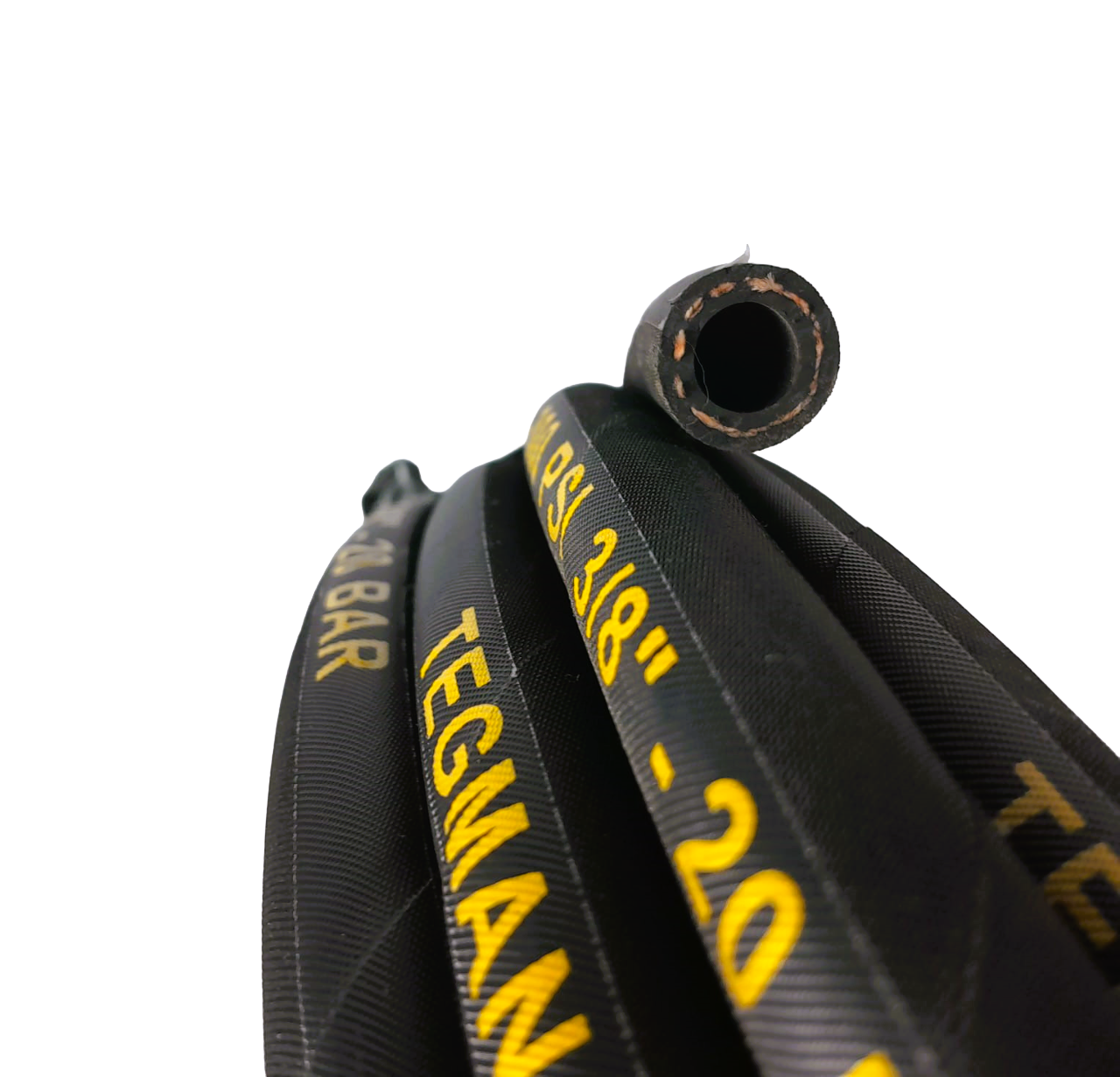 Mangueira Multiuso 3/8" Reforçada – Ar, Água e Óleo (20 bar)
